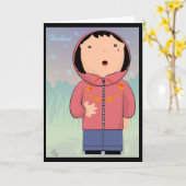 Wenskaart van Hoshini Kaart (Gele Bloem)