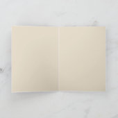 wenskaart van kat en goudvis kaart (Binnen)