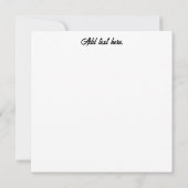  Wenskaart van Lineman Sunset Retro Kaart (Achterkant)