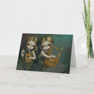wenskaart van "Lute en Lyre" Kaart