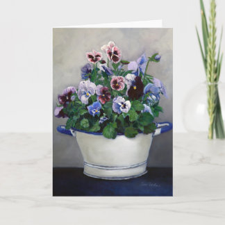 Wenskaart van Pansies Kaart