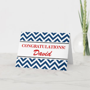 Wenskaart van persoonlijke felicitaties kaart