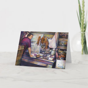 Wenskaart van Singapore zonder zon Kaart