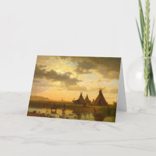 Wenskaart van Sioux Village Kaart