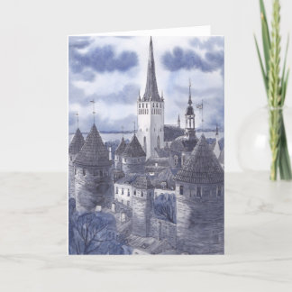 Wenskaart van Tallinn Kaart