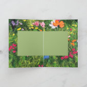  wenskaart van wilderbloem kaart (Binnen)