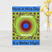 Wenskaart Verticale Sjabloon (Gele Bloem)