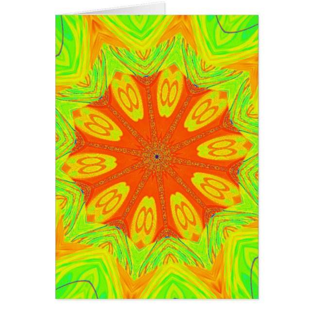 Wenskaart Verticale Sjabloon (Voorkant)