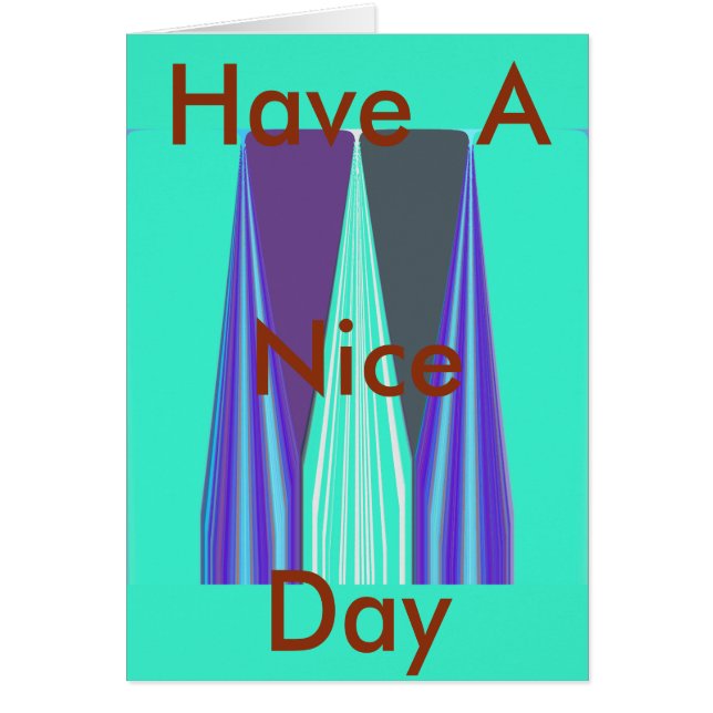 Wenskaart Verticale Sjabloon (Voorkant)