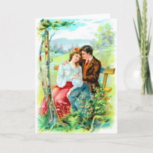 Wenskaart Victoriaans Jubileum Kaart