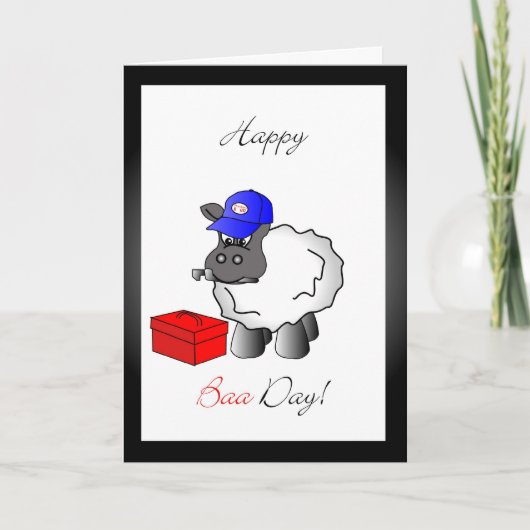 wenskaart voor de verjaardag van een loodgieter kaart (Voorkant)