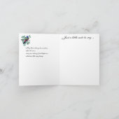 Wenskaart voor gebundelde weefsels kaart (Binnen)