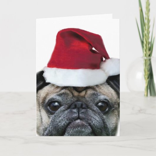 wenskaart voor kerstmis feestdagen kaart (Voorkant)