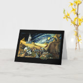 Wenskaart voor Vreemdelingenarcheologie Kaart (Gele Bloem)