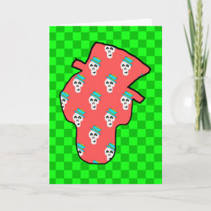 WENSKAART ZONDER SCHEDEL KAART