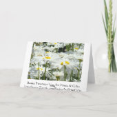 Wenskaarten aangepast bloemen bloemen kaart (Achterkant)
