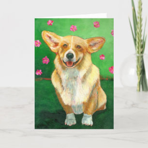 Wenskaarten "Corgi" Kaart