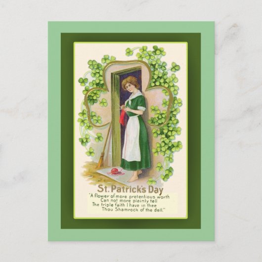 Wenskaarten en Briefkaarten van St. Patrick's Day (Voorkant)