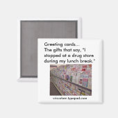 Wenskaarten magneet (Voorkant / Achterkant)