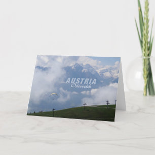 Wenskaarten Oostenrijk Kaart
