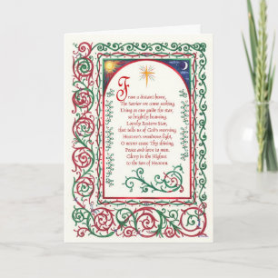 Wenskaarten van de Ster van Kerstmis ~ de Mooie Feestdagen Kaart