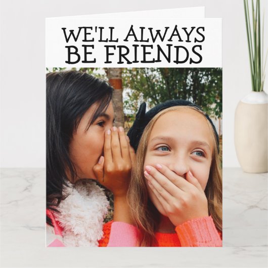 Wenskaarten VAN FRIENDSHIP BEST FRIEND (BFF) Kaart (Voorkant)