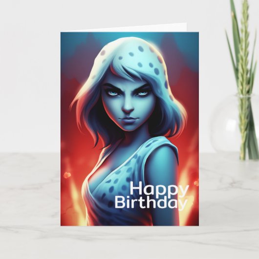 Wenskaarten van Happy Birthday Kaart (Voorkant)