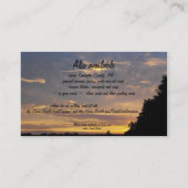 wenskaarten + visitekaartje (Achterkant)