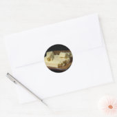 Wensleydale Cheese Ronde Sticker (Envelop)