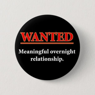 WENST - Betekenis Relatie 's nachts Ronde Button 5,7 Cm