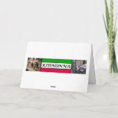 WENST VOOR EEN VUN "4e BIRTHDAY" Kaart (Achterkant)