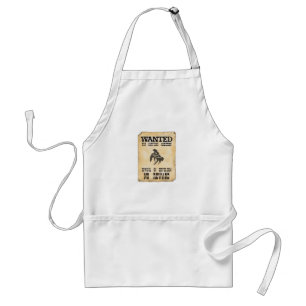 WENSTE POSTER Apron "Cowgirl on Coffee" Standaard Schort