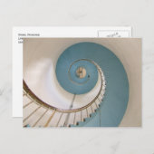 Wenteltrap van Lyngvik Lighthouse Briefkaart (Voorkant / Achterkant)