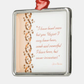 Wentworth Quote Ornament (Links)