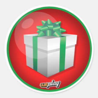 Weplay Props Series 1 - begaafd Ronde Sticker