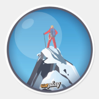 Weplay Props Series 1 - Groot Inspanning Ronde Sticker