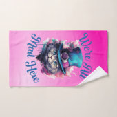 We're All Mad Here - Alice in Wonderland Geïnspire Bad Handdoek (Handdoek)