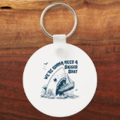 We're Gonna Need A Bigger Boat  Sleutelhanger (Voorkant)