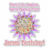 We're Having Fun! Sticker (Voorkant)