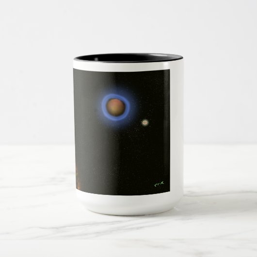 We're not important - Impressionist Art Mug (Centre)