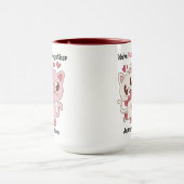 We're Purrfect Together Cute Valentine's Day Mug (Centre)