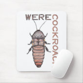 Werecockroach Mousepad Muismat (Met muis)