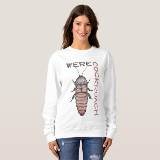 Werecockroach Sweatshirt (Voorkant volledig)