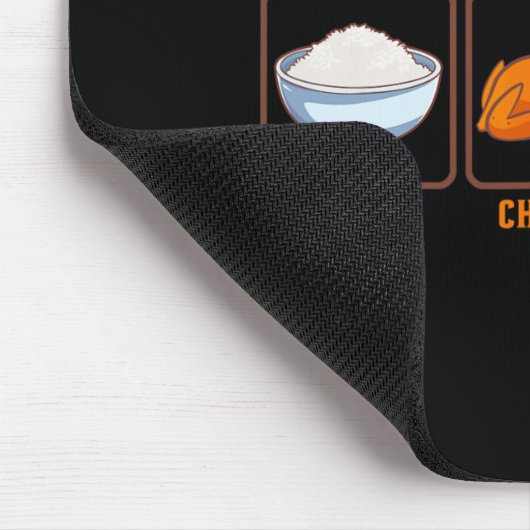 Wered By Rice Chicken And Broccoli Funny New Year  Muismat (Hoek)