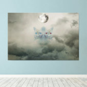 Werekitties Canvas Afdruk (Insitu (Houten vloer))