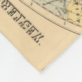 Wereld 10 fleece deken (Hoek)