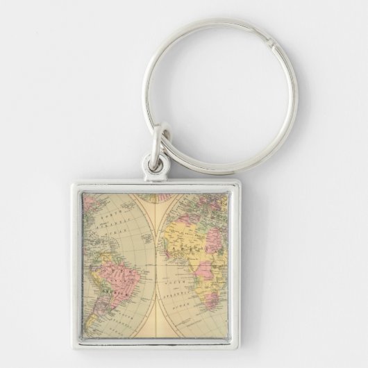 Wereld 10 sleutelhanger (Voorkant)