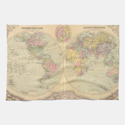 Wereld 10 theedoek (Horizontaal)
