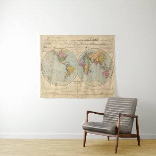 Wereld 11 wandkleed