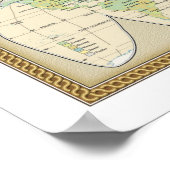 " Wereld: 2007/vandaag - Executive Wall MAP ... Poster (Hoek)